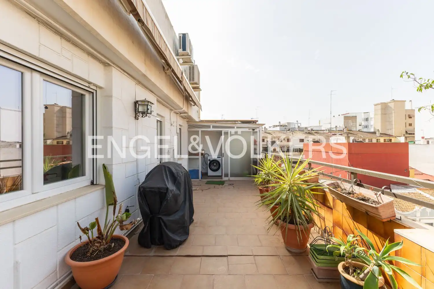 Terraza de Piso de alquiler en Mislata con Aire acondicionado, Calefacción y Terraza