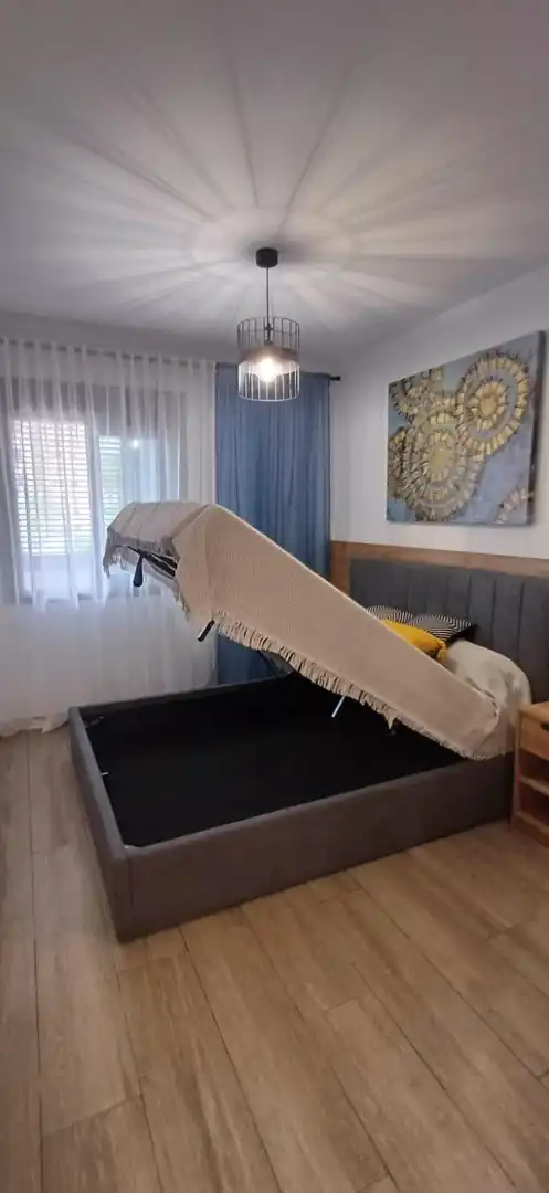 Bedroom of Apartments for sale in Villajoyosa / La Vila Joiosa  with Air Conditioner, Private garden and Terrace