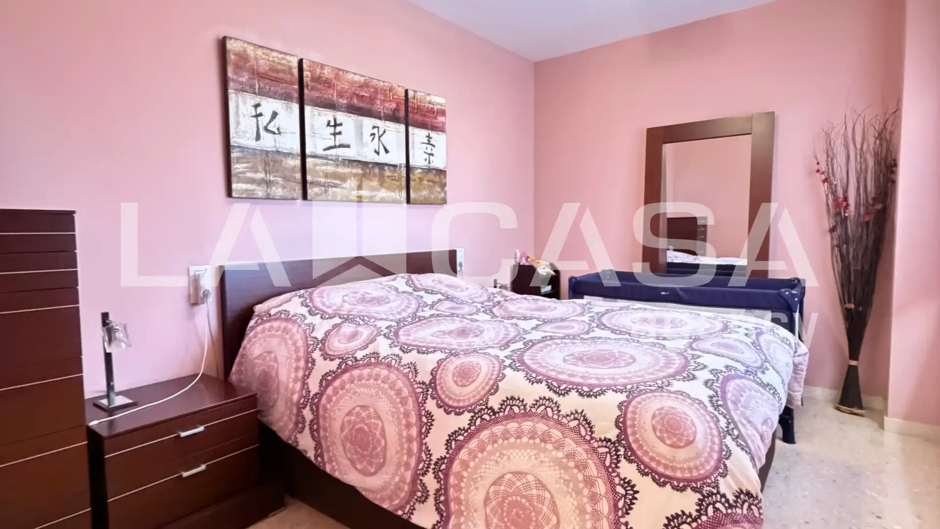 Bedroom of Flat for sale in Badalona  with Heating and Balcony