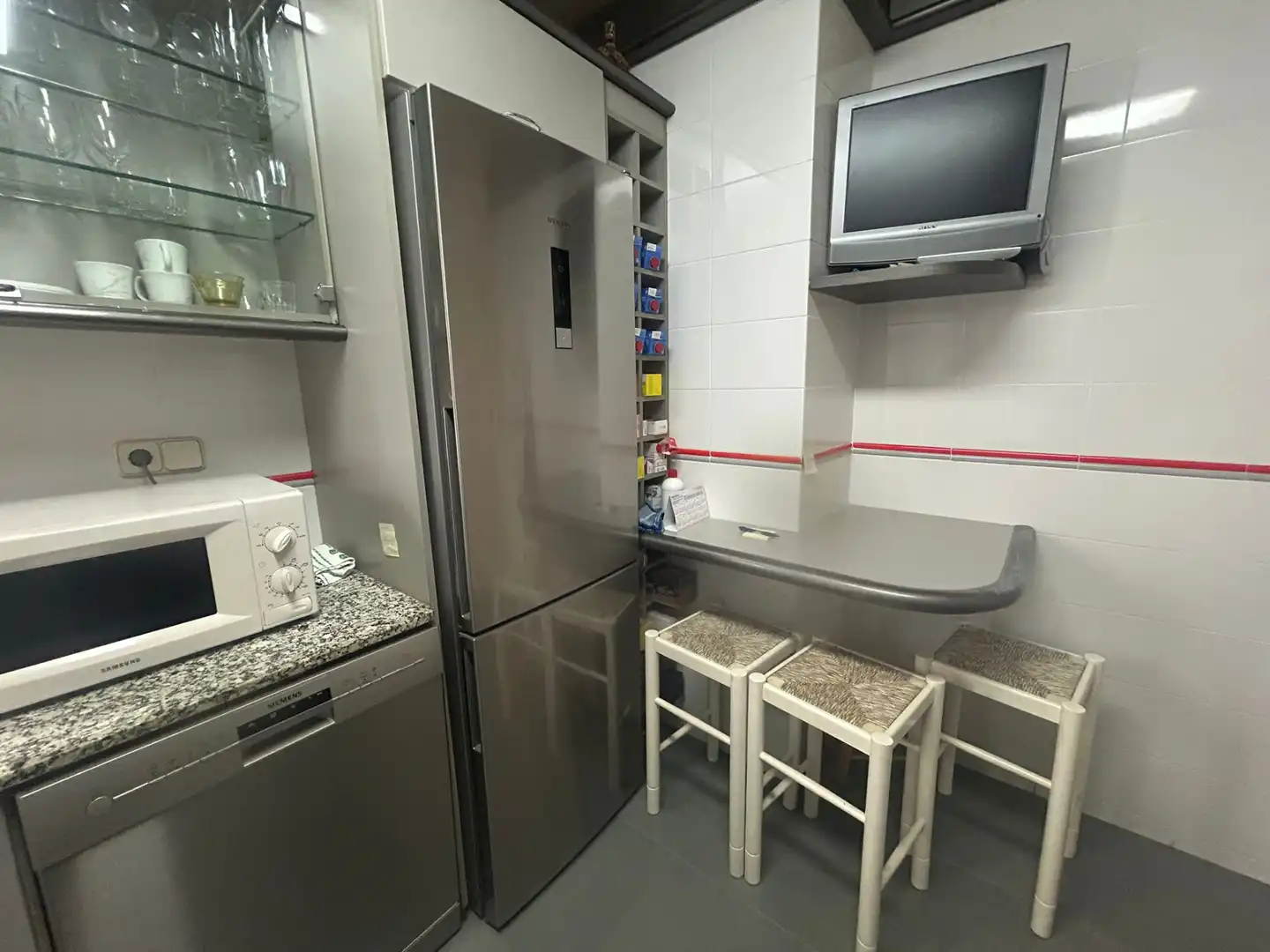 Küche von Wohnung zum Verkauf in Barcelona mit Klimaanlage, Heizung und Möbliert