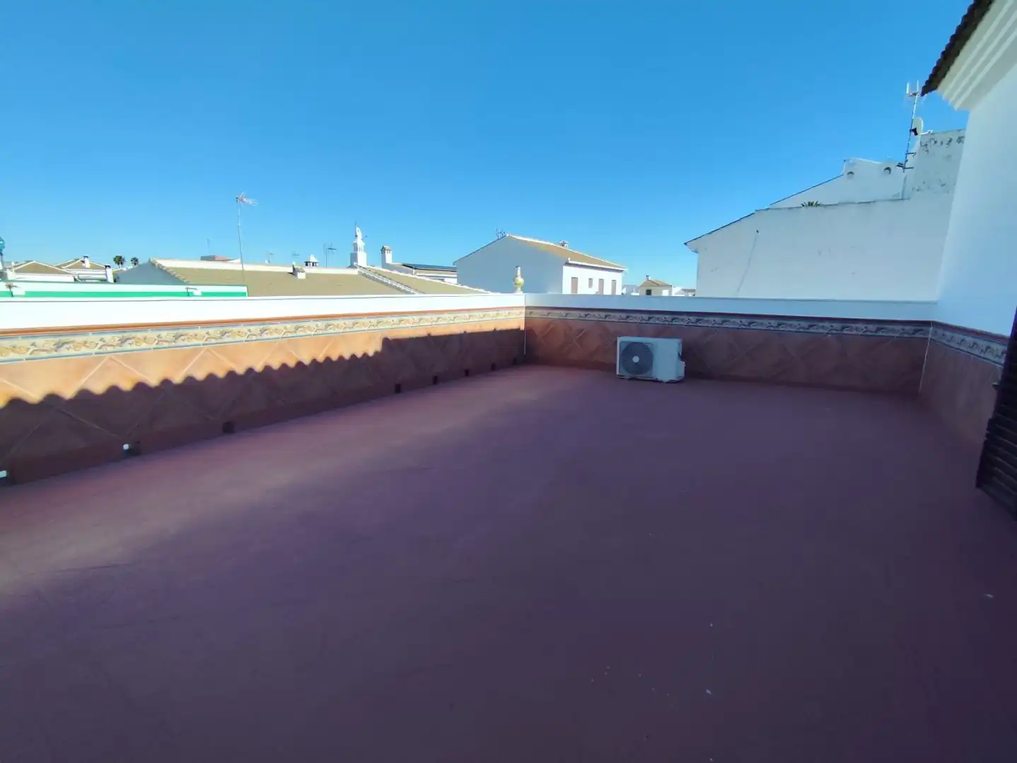 Terrassa de Casa o xalet en venda en Hinojos amb Aire condicionat, Calefacció i Jardí privat