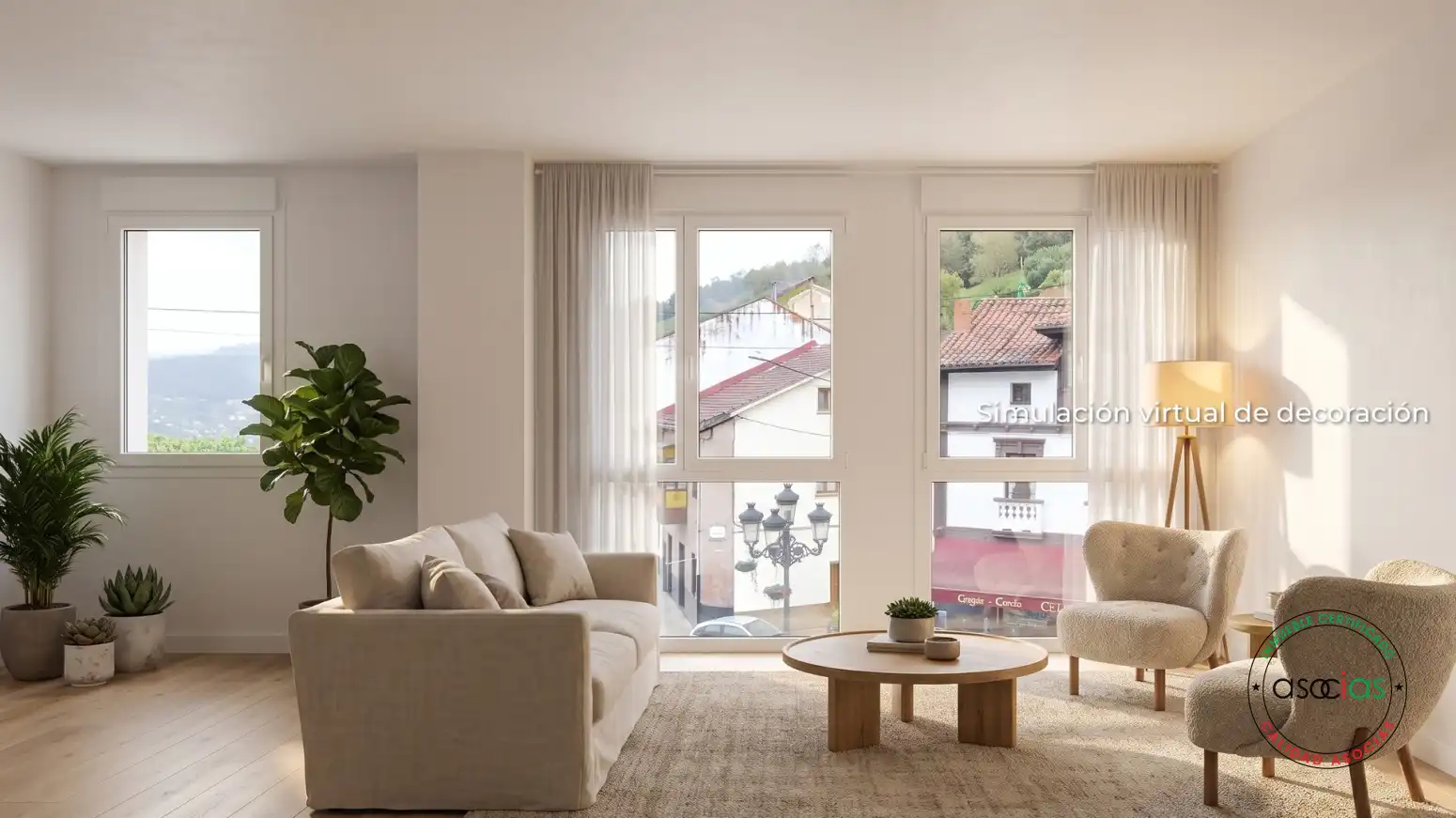 Sala de estar de Casa o chalet en venta en Aller, Asturias