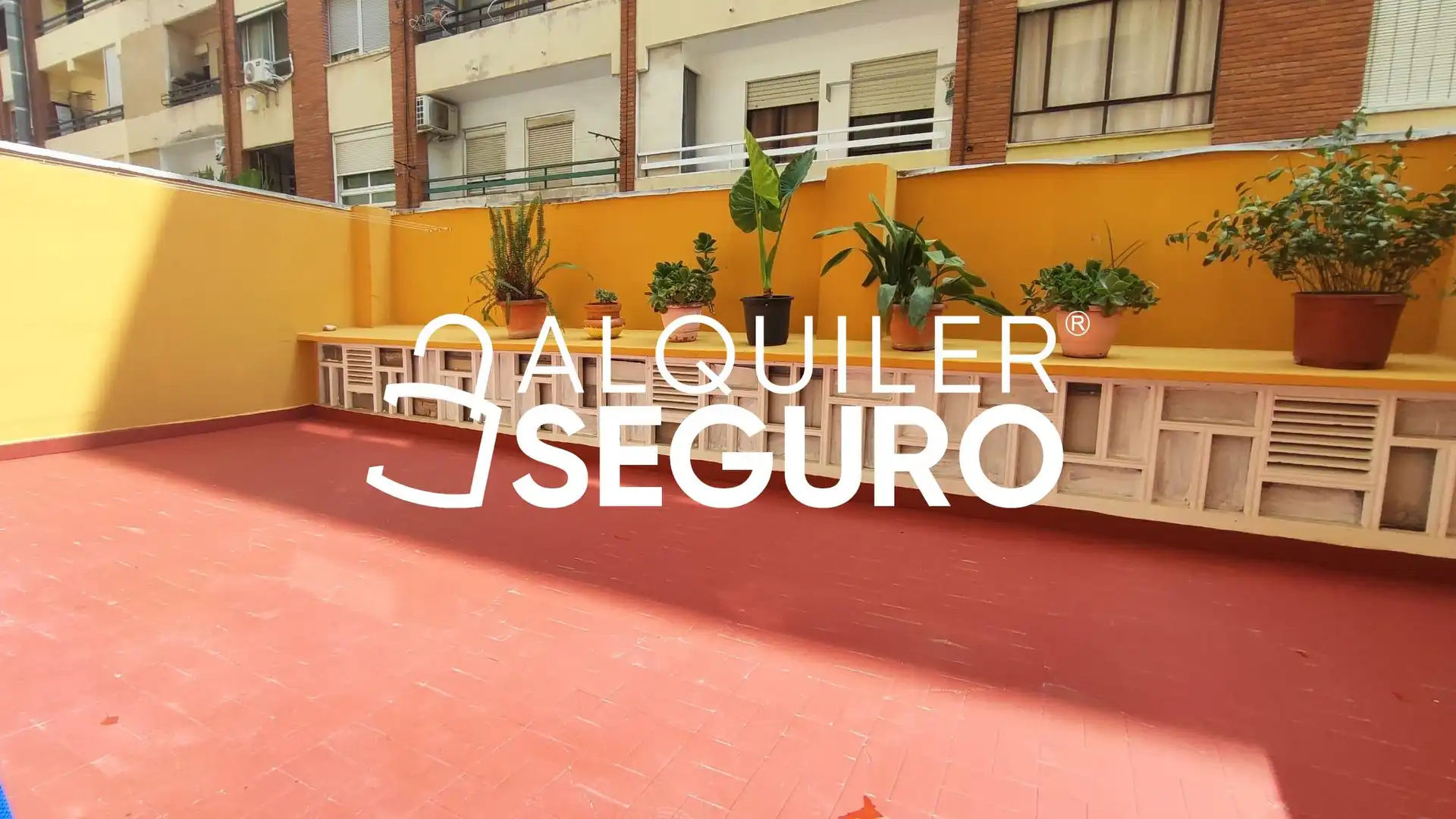 Terrace of Flat for rent in Valencia  with Terrace and Furnished