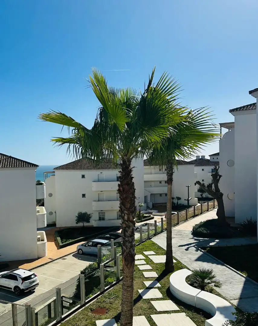 Exterior view of Flat for sale in Manilva  with Air Conditioner, Heating and Terrace