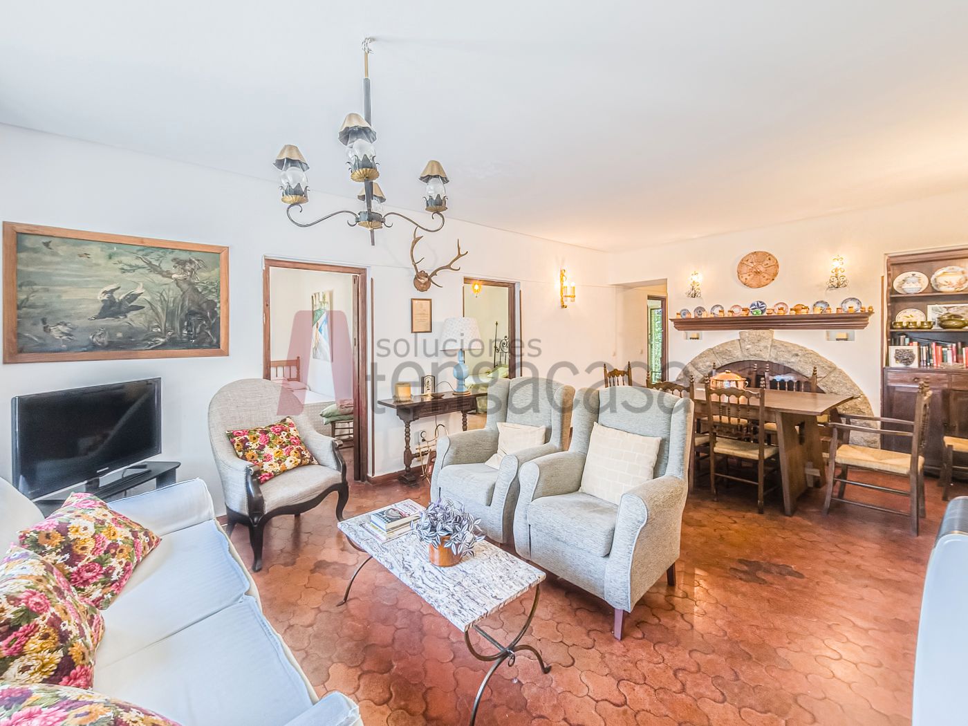 Living room of House or chalet for sale in Valdemorillo  with Heating, Private garden and Terrace