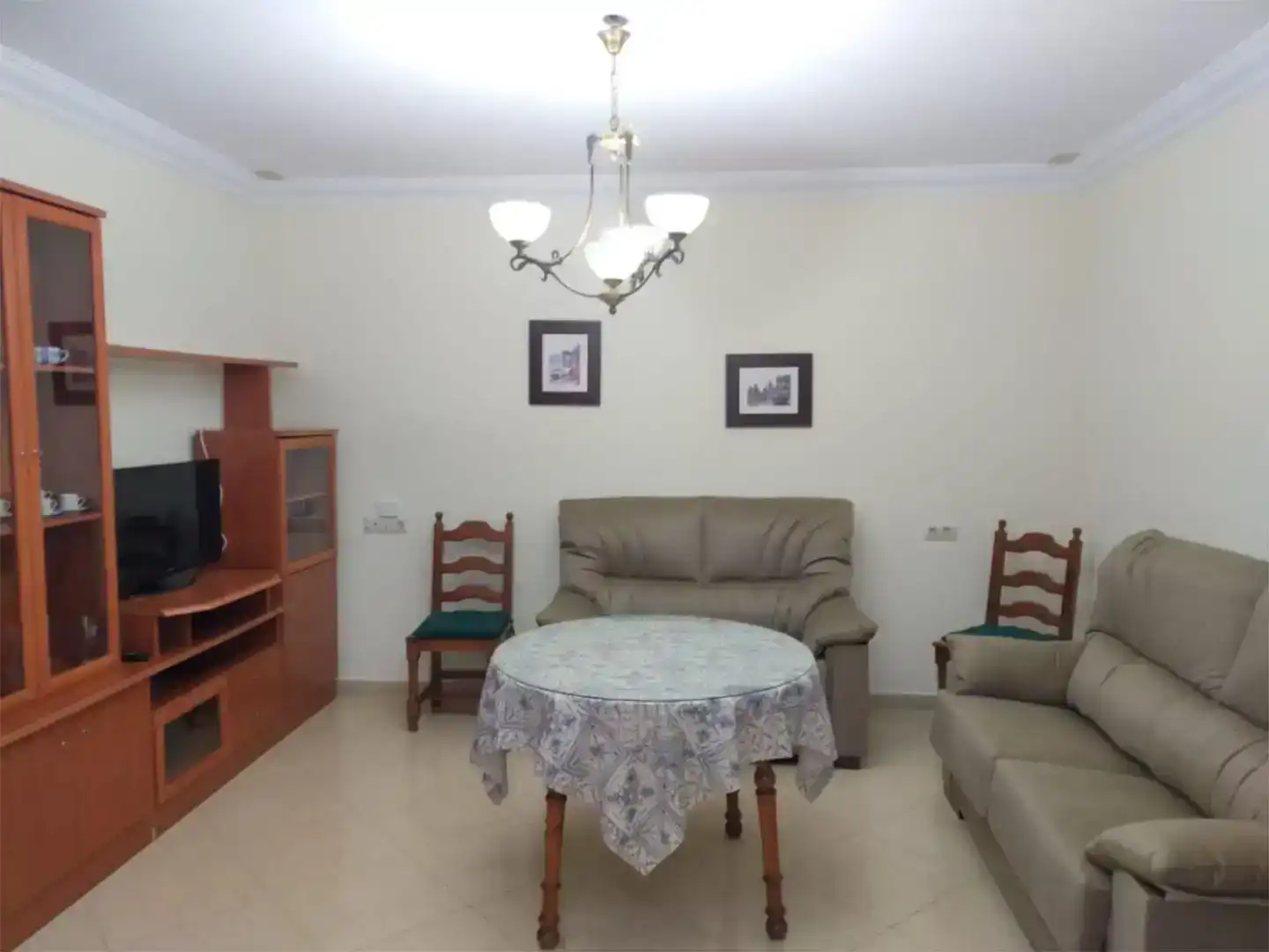 Living room of Flat for rent in Osuna  with Furnished