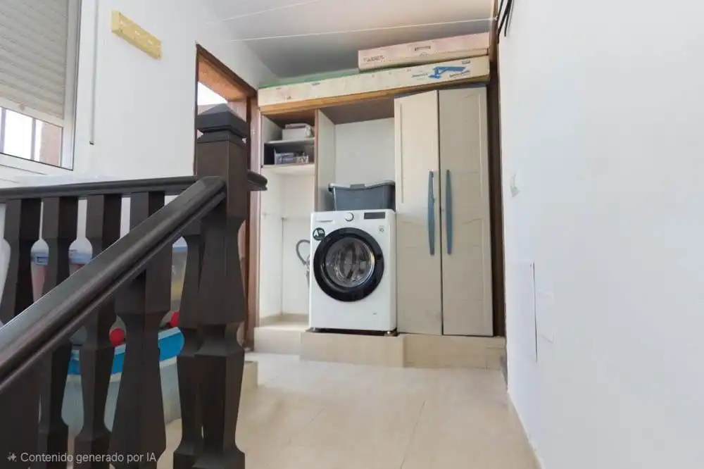 Cuina de Casa adosada en venda en San Fernando amb Aire condicionat, Terrassa i Traster