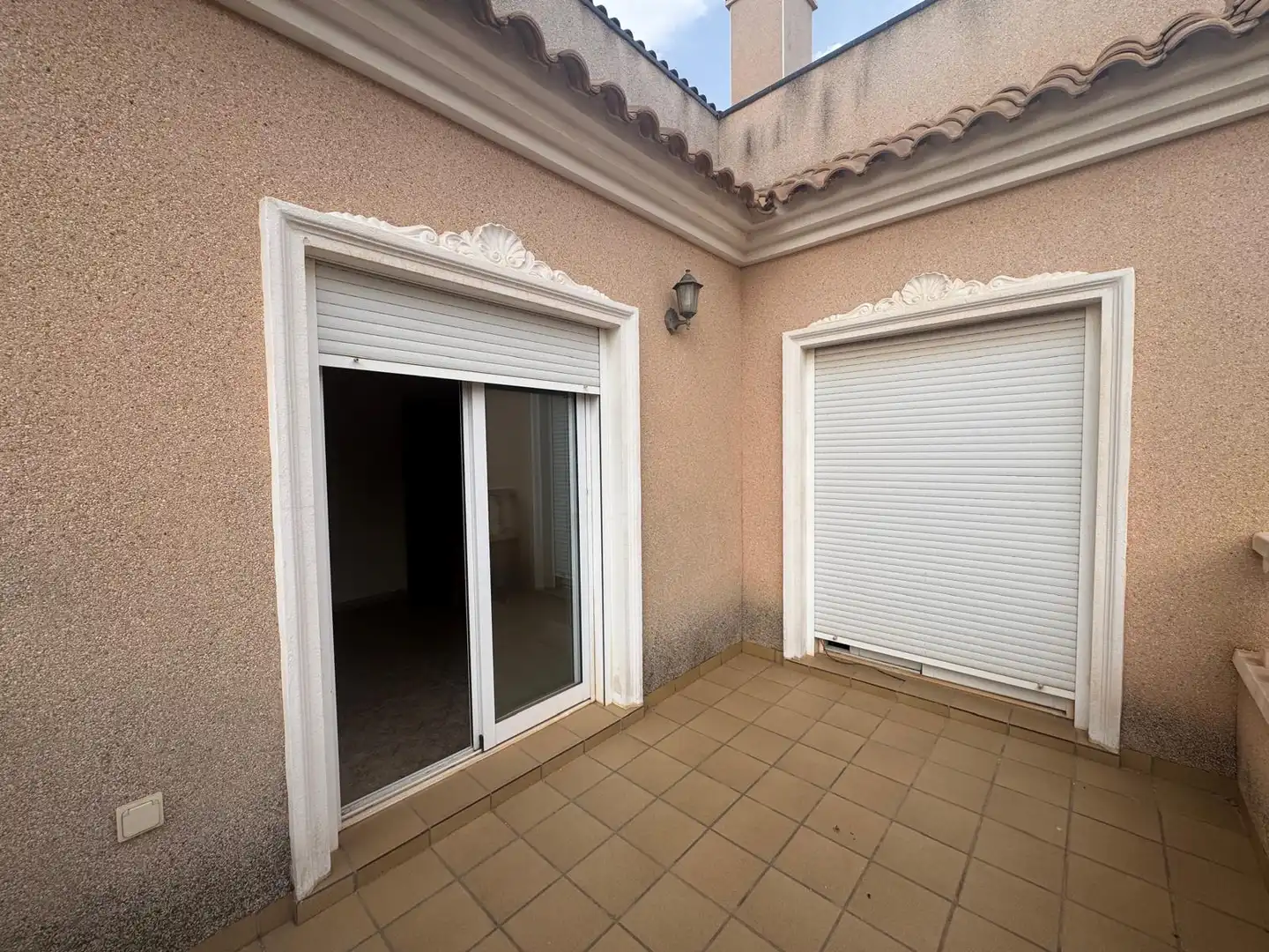 Vista exterior de Casa adosada en venta en San Javier con Terraza, Balcón y Piscina comunitaria