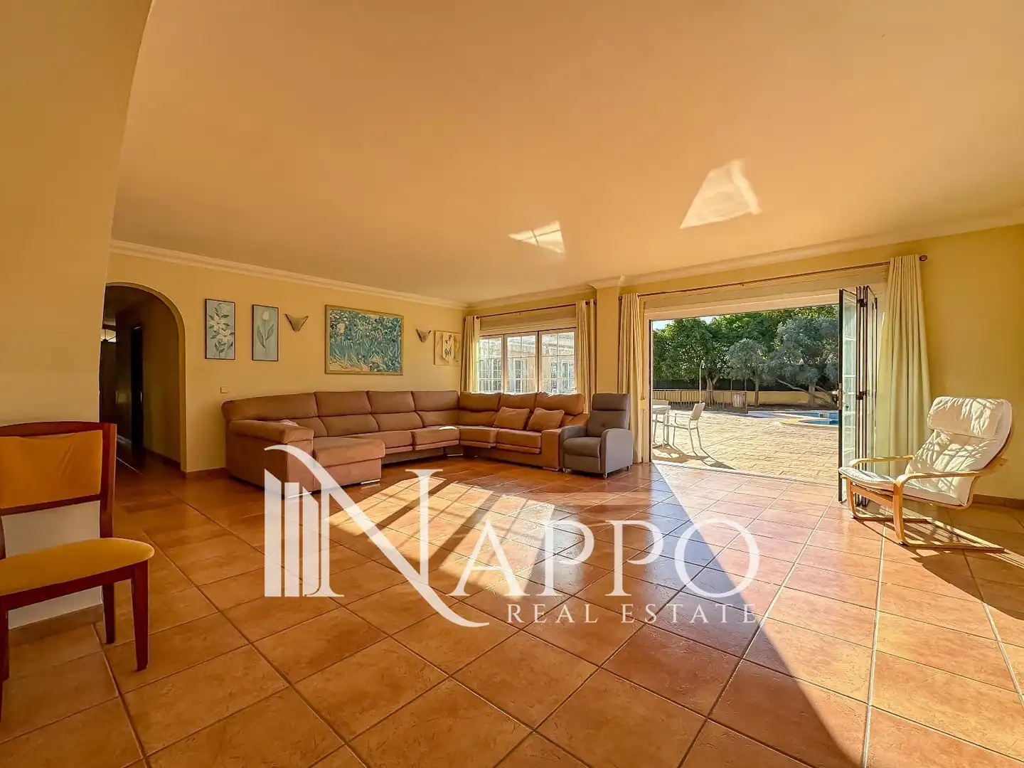 Sala de estar de Casa o chalet en venta en Calvià con Aire acondicionado, Calefacción y Jardín privado