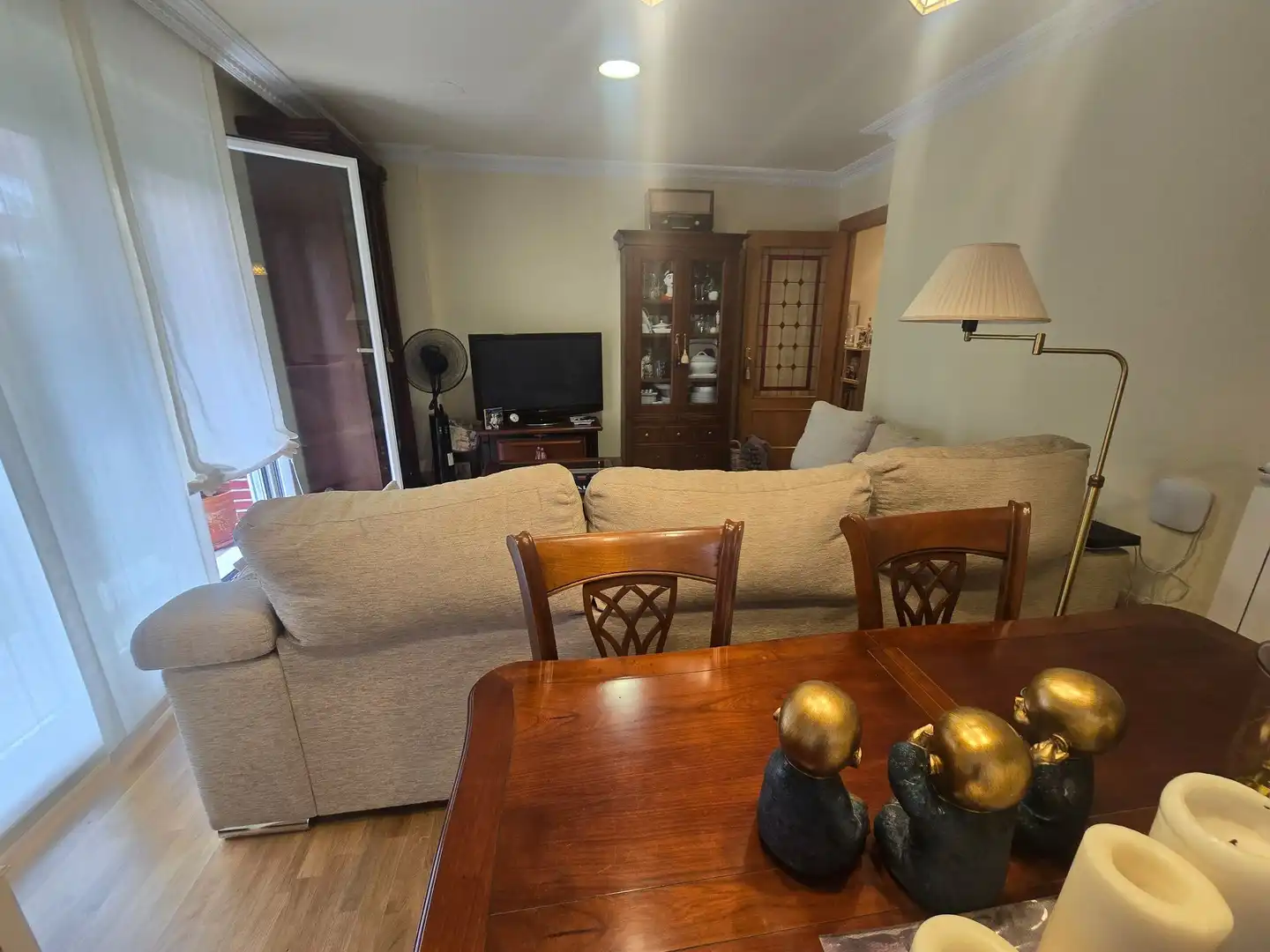 Sala d'estar de Apartament en venda en Villamediana de Iregua amb Calefacció, Jardí privat i Terrassa