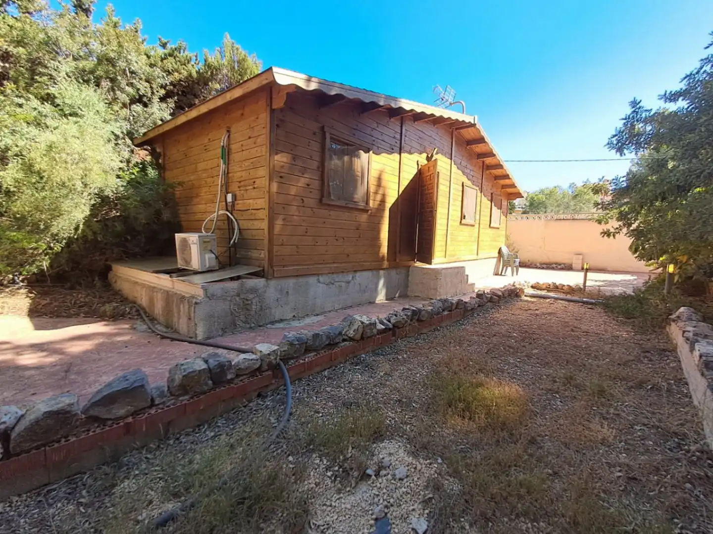 Vista exterior de Casa o chalet de alquiler en L'Alfàs del Pi con Aire acondicionado, Calefacción y Jardín privado