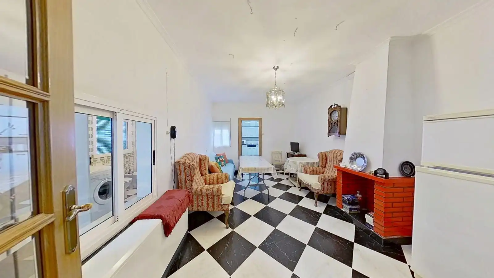 Sala de estar de Casa o chalet en venta en El Provencio   con Calefacción, Jardín privado y Trastero