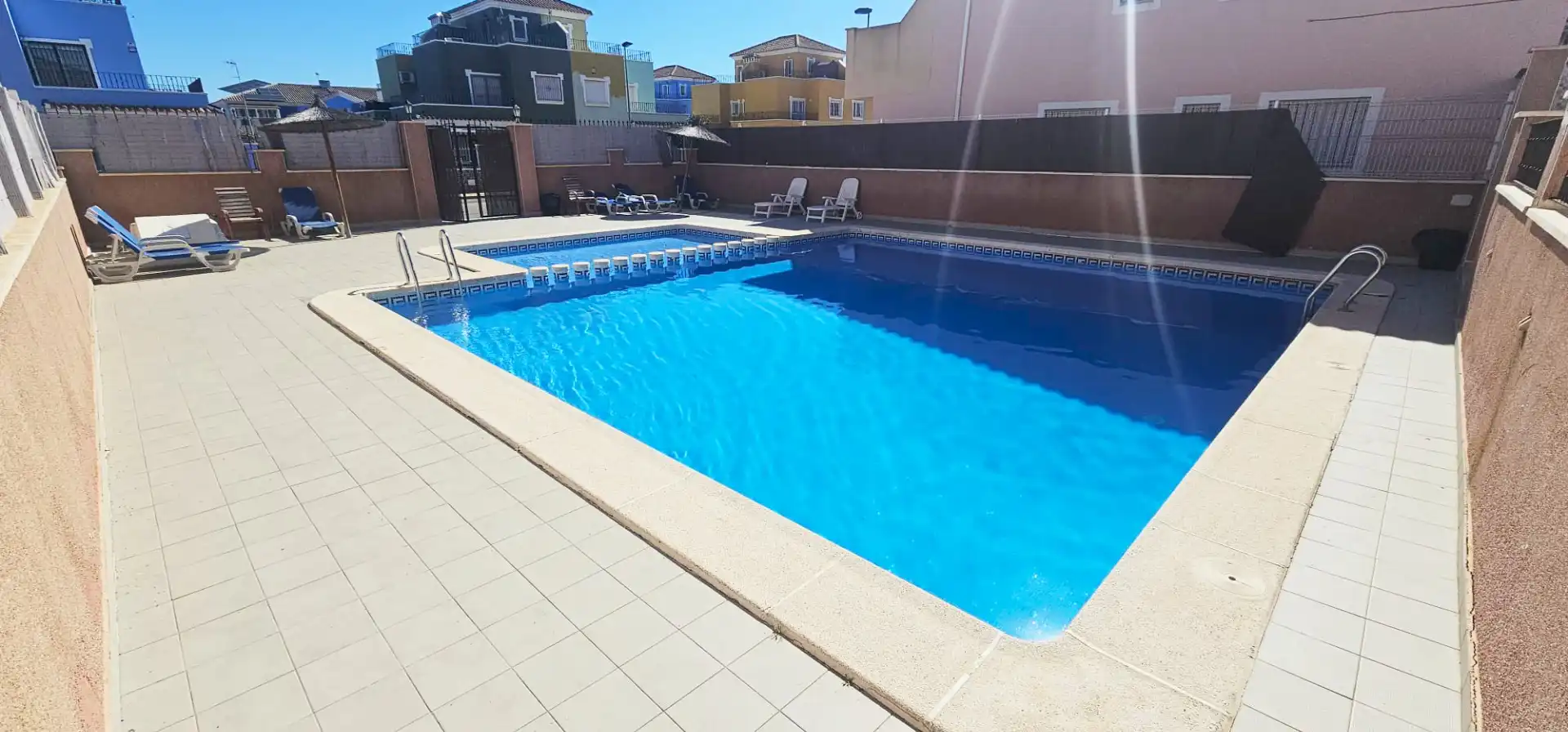 Swimming pool of Detached homes for sale in San Javier  with Air Conditioner, Heating and Terrace
