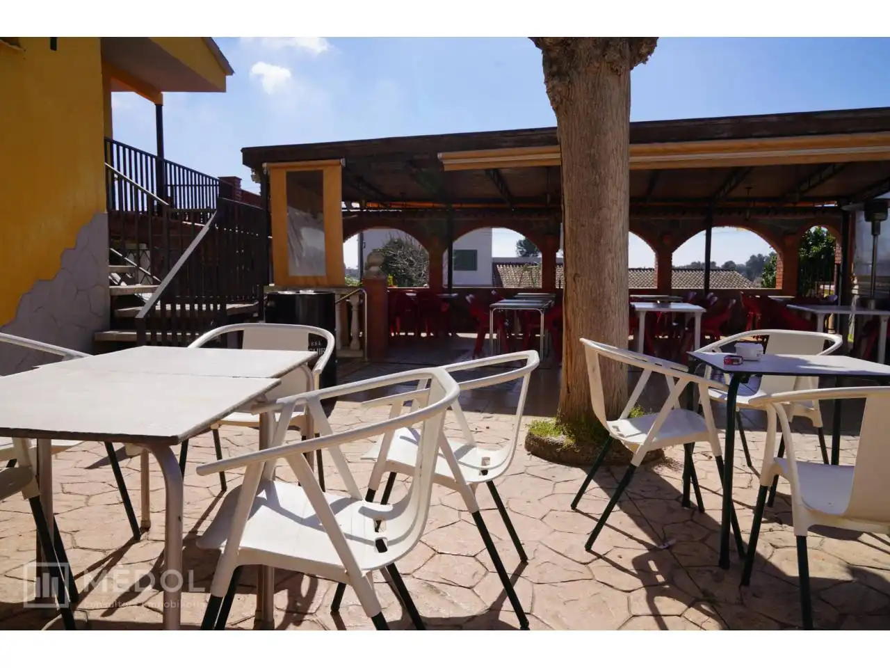 Terraza de Local de alquiler en El Catllar 