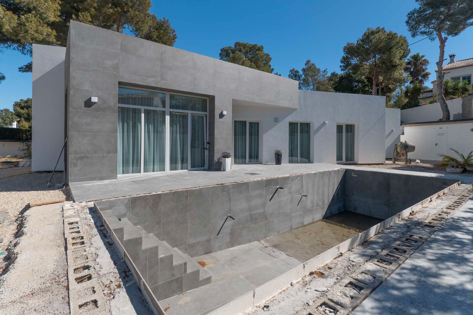 Vista exterior de Finca rústica en venda en Calpe / Calp amb Aire condicionat, Calefacció i Jardí privat