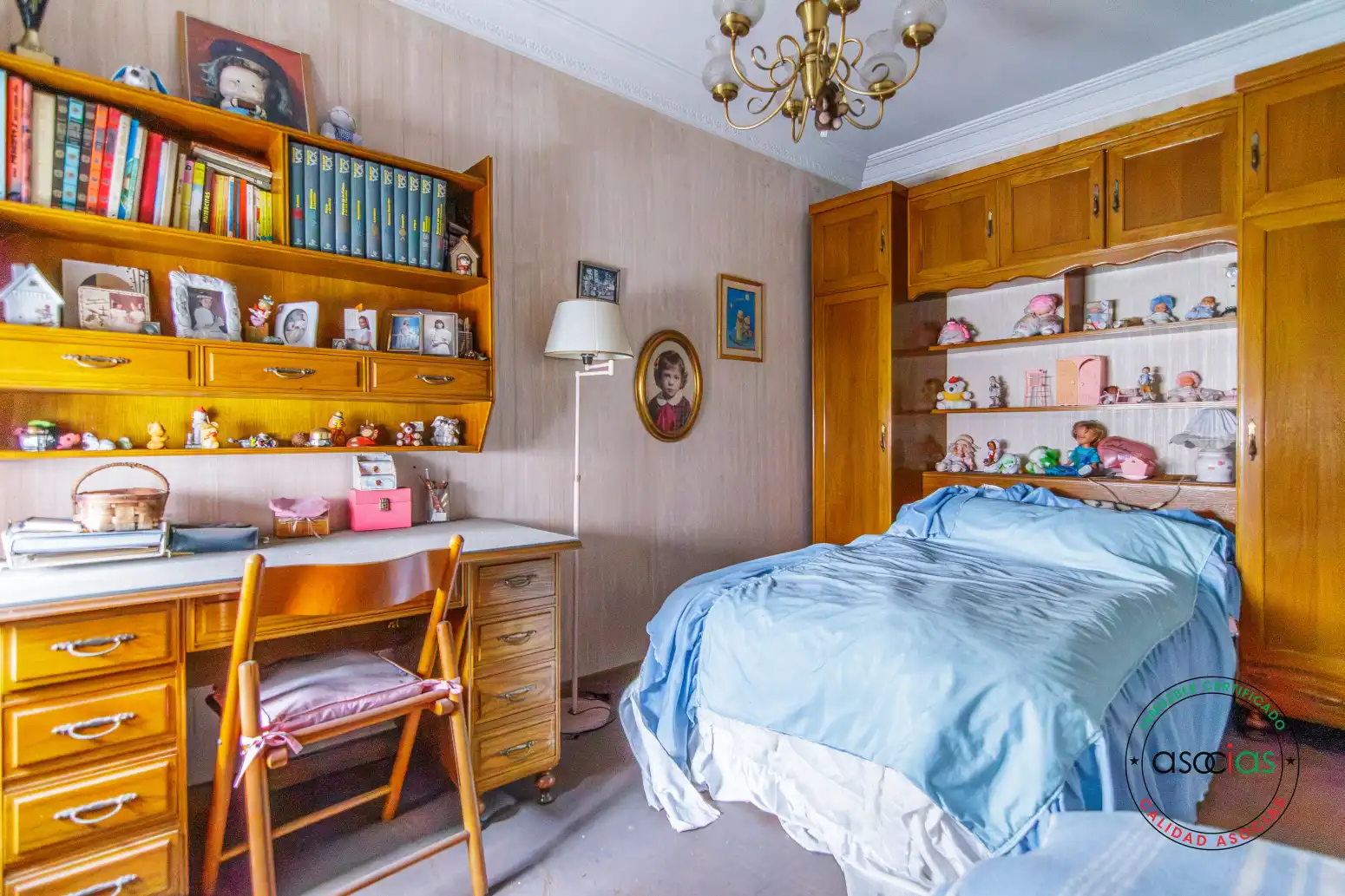 Bedroom of Attic for sale in Langreo  with Heating and Furnished