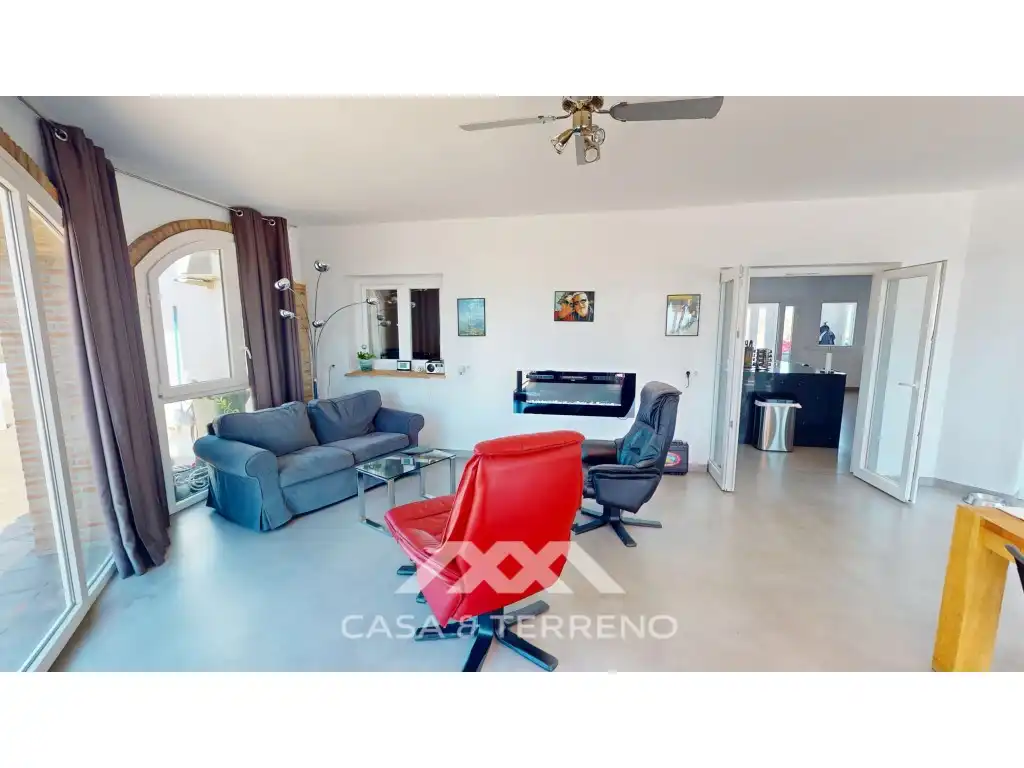 Sala d'estar de Casa o xalet en venda en Vélez-Málaga amb Aire condicionat, Jardí privat i Terrassa