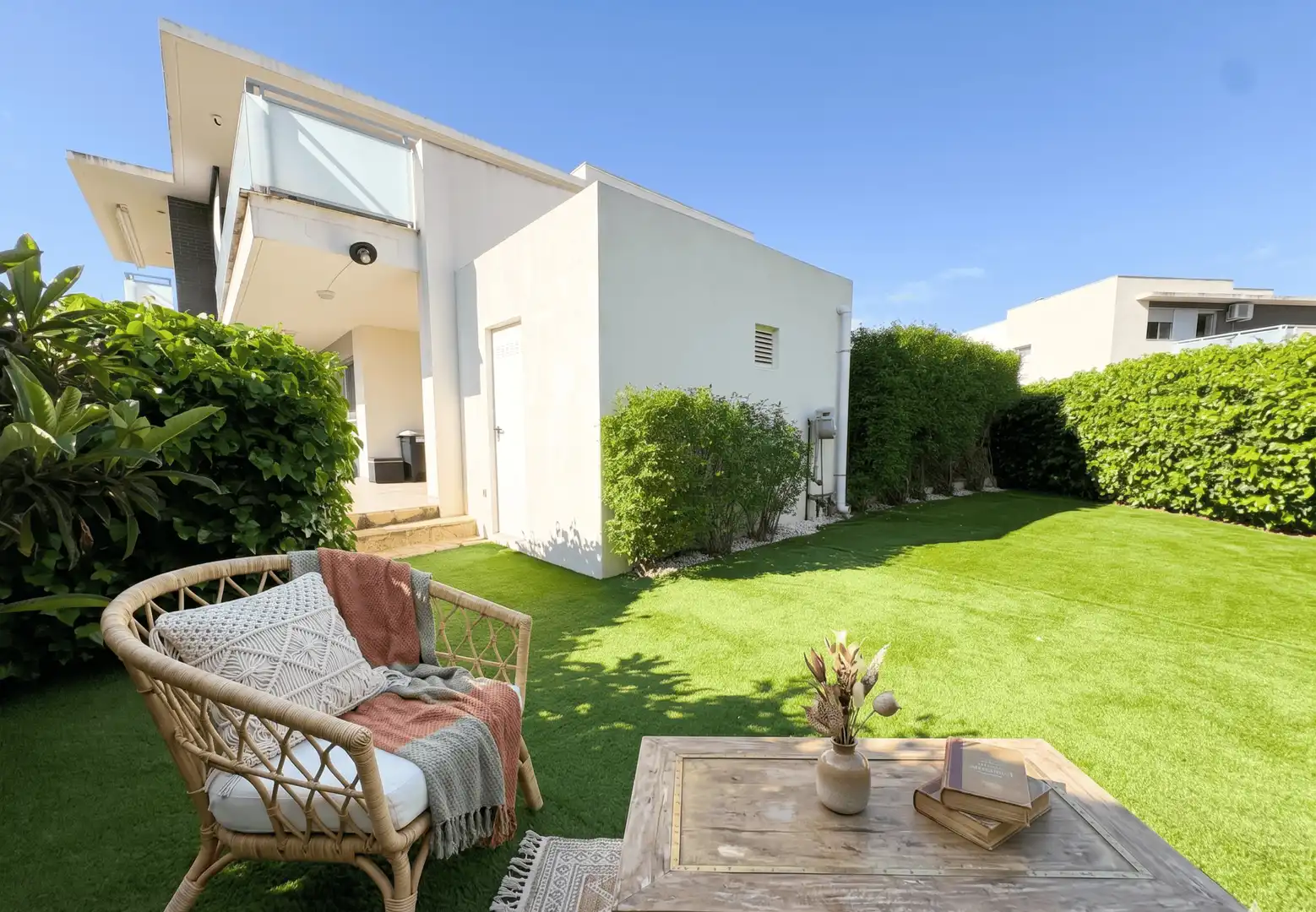 Terraza de Casa o chalet en venta en Chiva con Aire acondicionado, Calefacción y Jardín privado