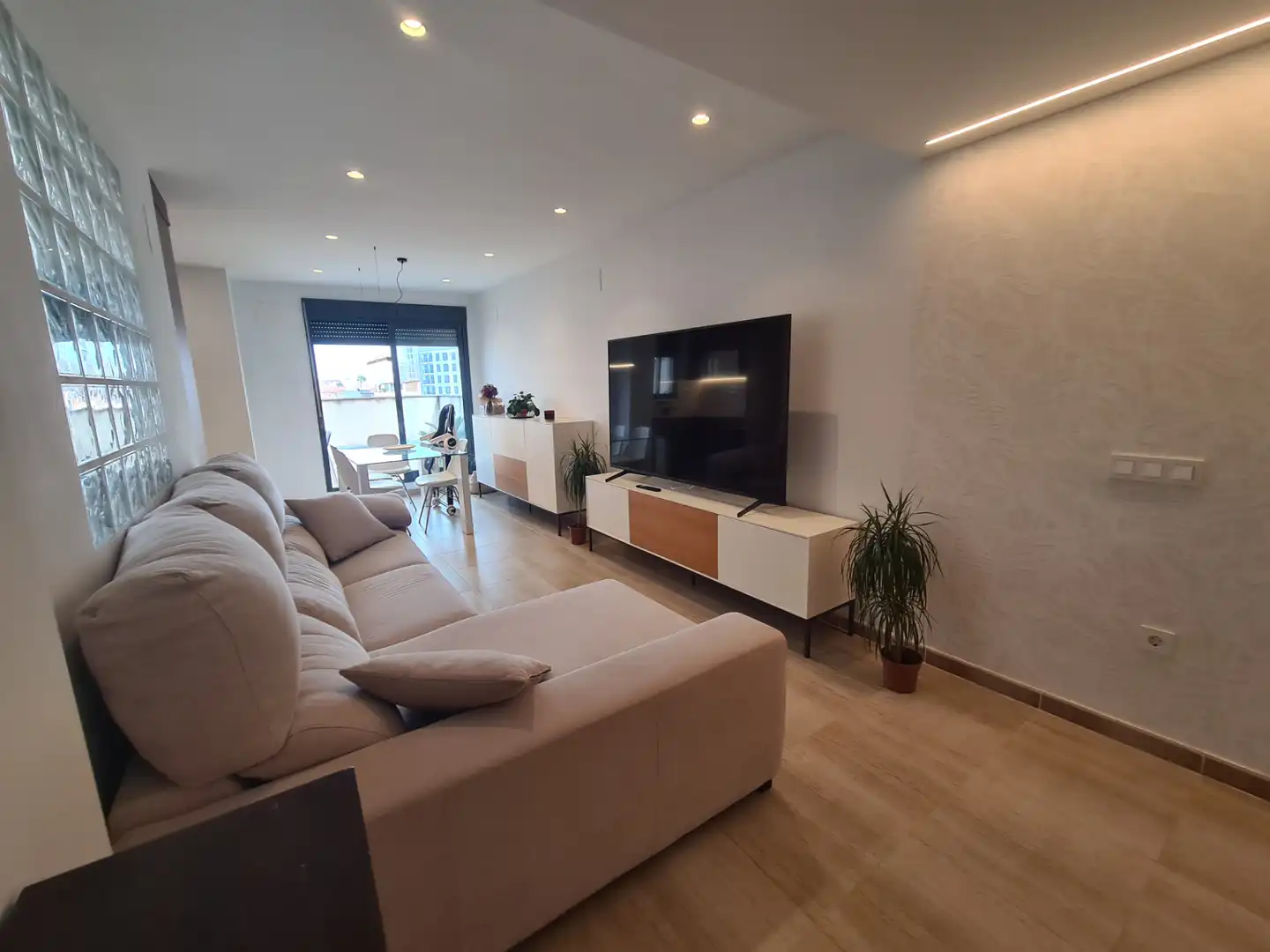 Sala d'estar de Dúplex en venda en Vinaròs amb Aire condicionat, Calefacció i Terrassa