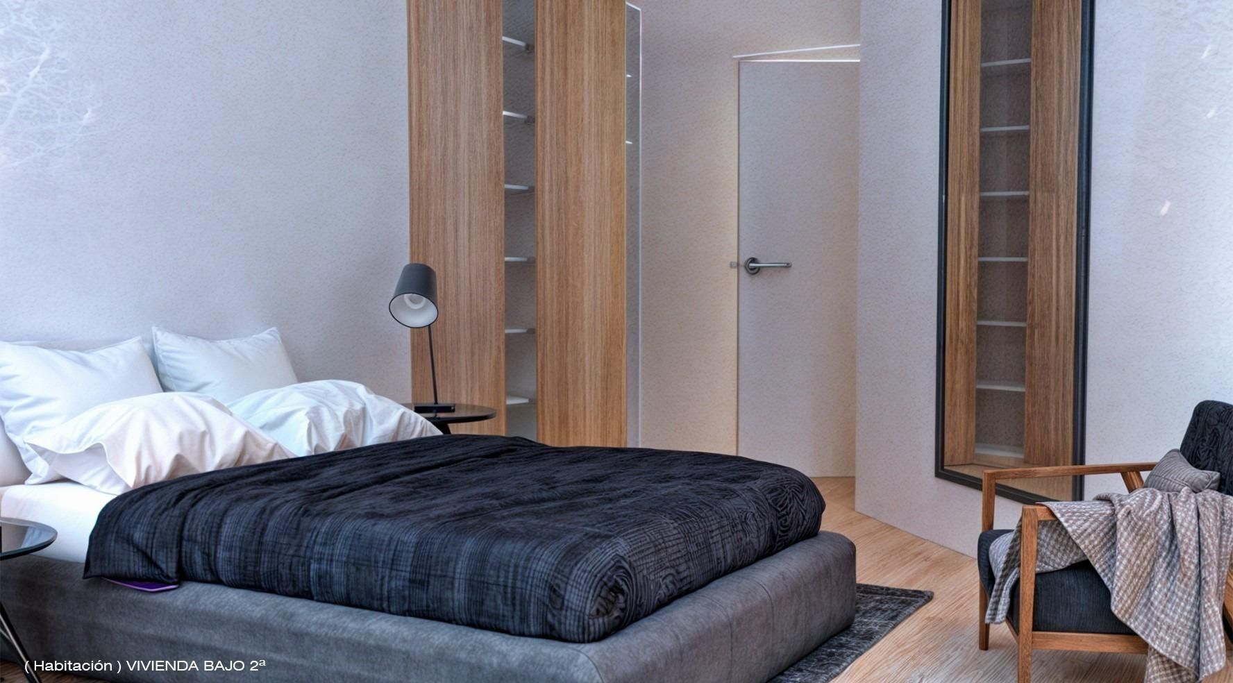 Dormitori de Pis en venda en  Barcelona Capital amb Balcó i Piscina comunitària