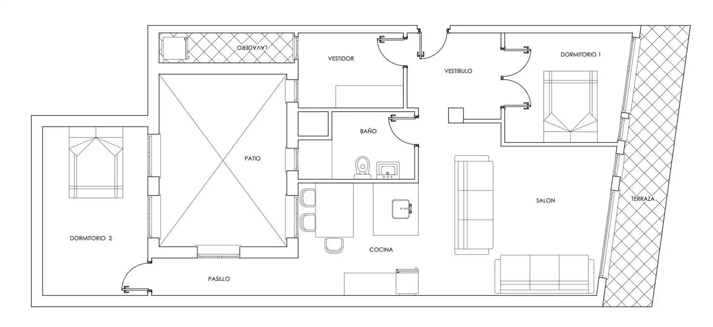 Wohnung zum Verkauf in Santa Pola mit Klimaanlage und Terrasse
