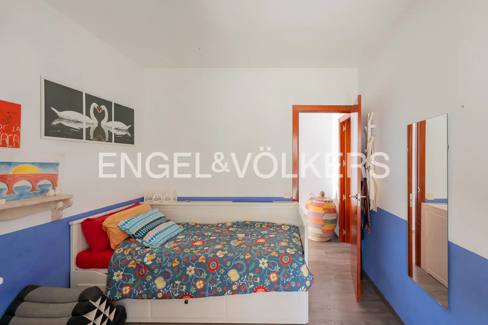 Bedroom of Houses for sale in Galapagar  with Heating, Private garden and Parquet flooring