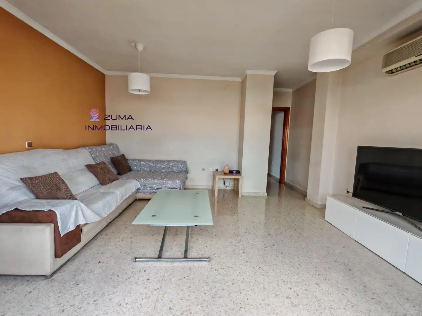 Sala d'estar de Àtic en venda en Málaga amb Aire condicionat, Calefacció i Terrassa