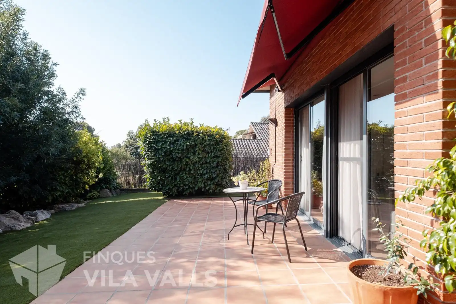 Terrassa de Casa o xalet en venda en Caldes de Montbui amb Calefacció, Jardí privat i Piscina