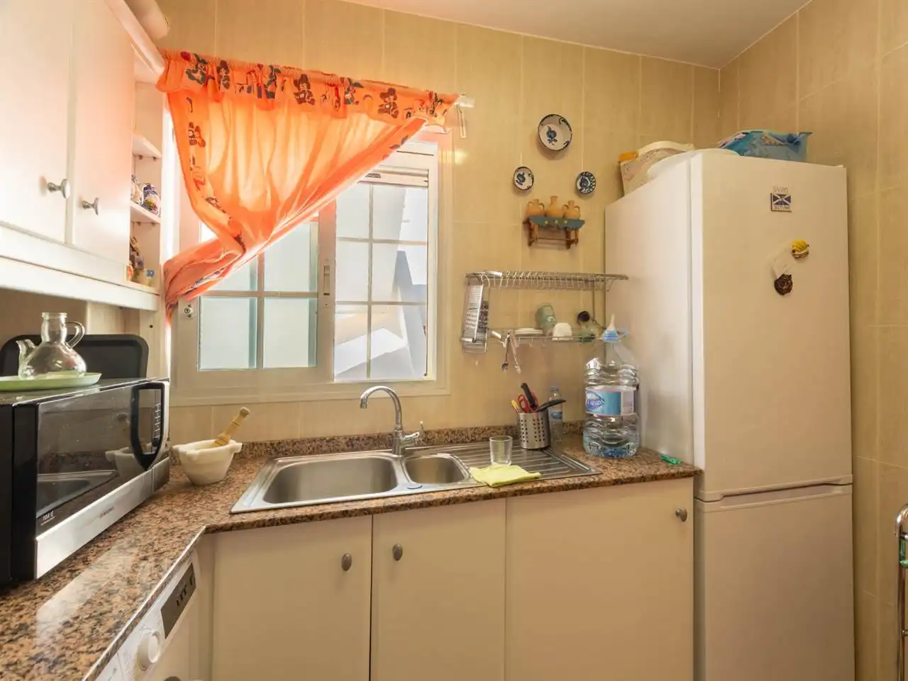 Cocina de Apartamento en venta en Cuevas del Almanzora con Terraza, Trastero y Piscina