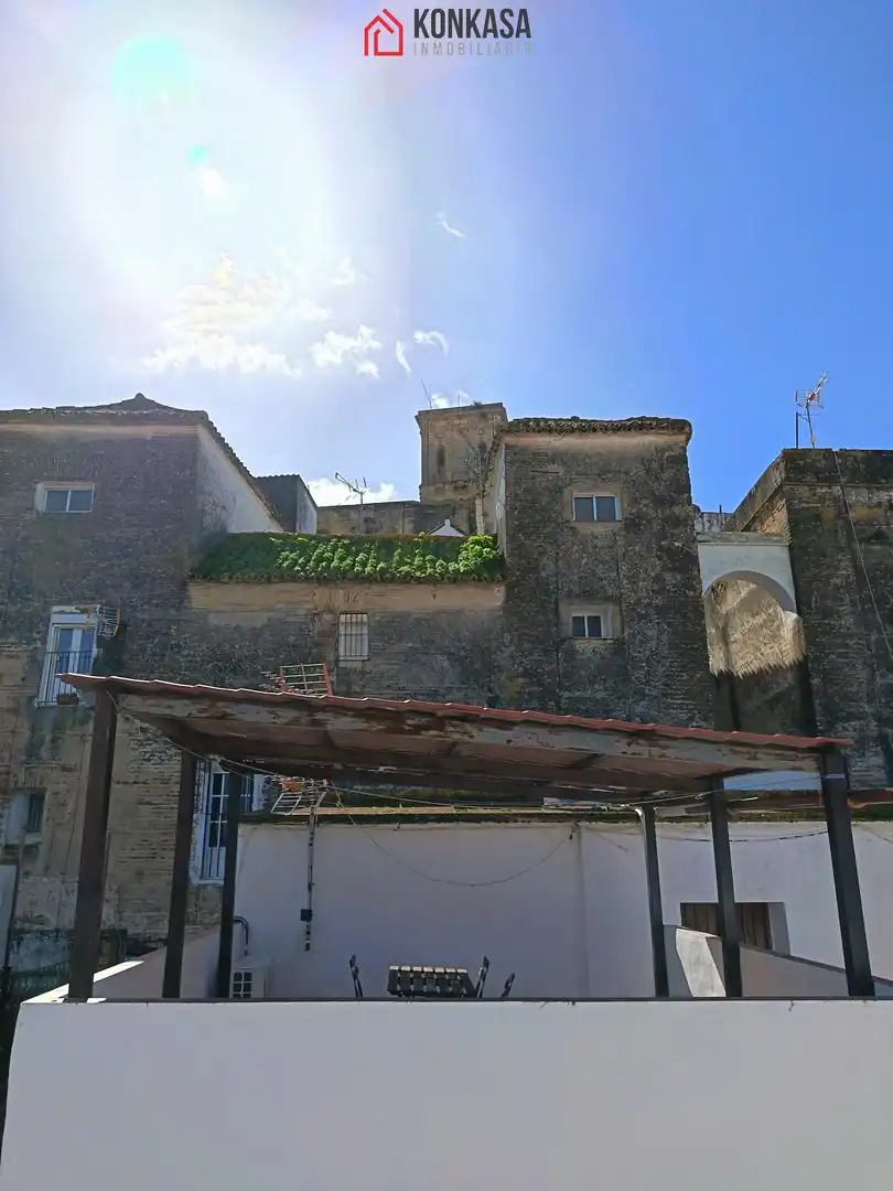 Vista exterior de Casa o chalet en venta en Arcos de la Frontera con Terraza, Trastero y Amueblado
