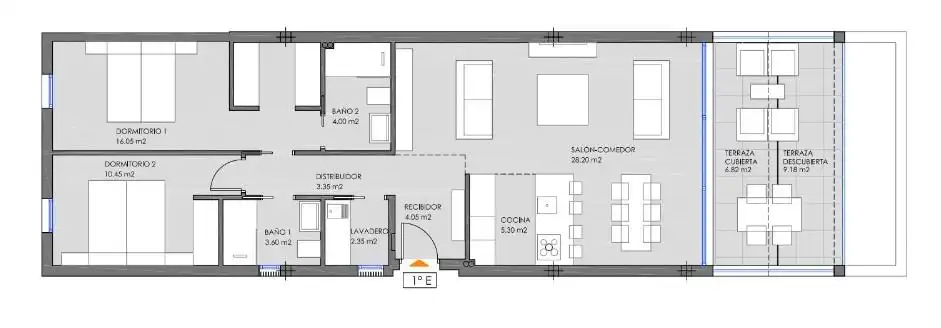 Apartament amb terrassa en venda a Mar Menor de Cartagena – Cabo de Palos, imagen 30