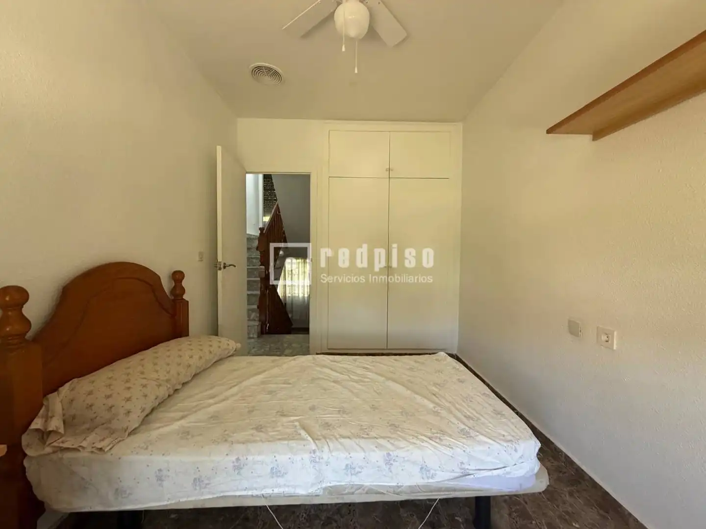 Schlafzimmer von Maisonette zur Miete in Murcia mit Klimaanlage, Privatgarten und Abstellraum