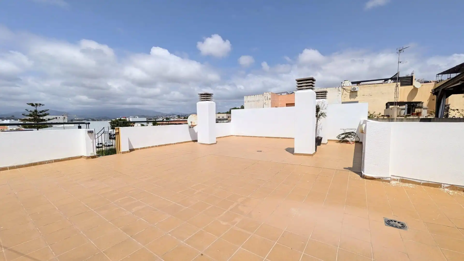 Terraza de Ático en venta en Mijas con Aire acondicionado, Terraza y Trastero