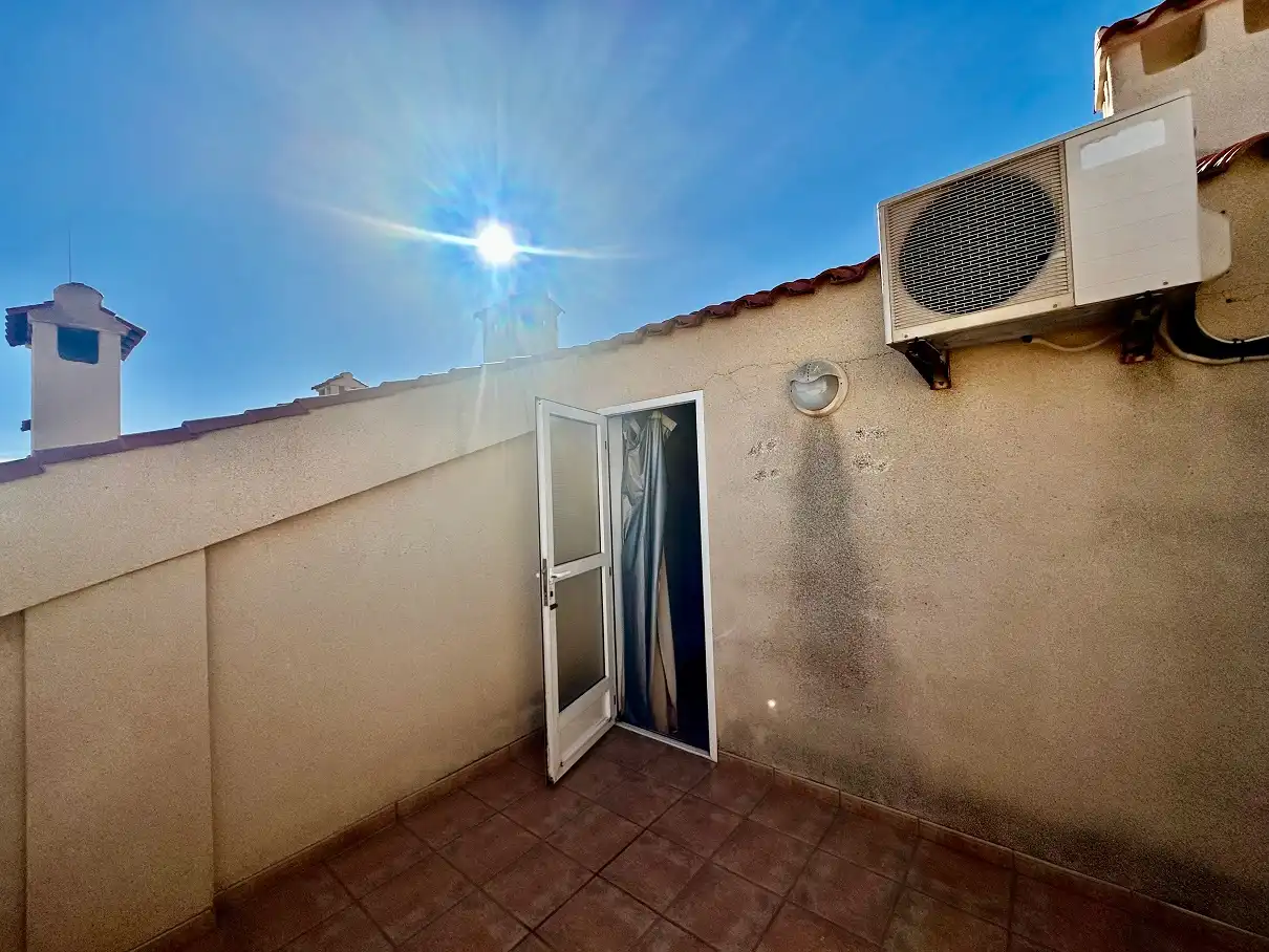 Terrassa de Casa adosada en venda en Santa Pola amb Aire condicionat, Jardí privat i Terrassa