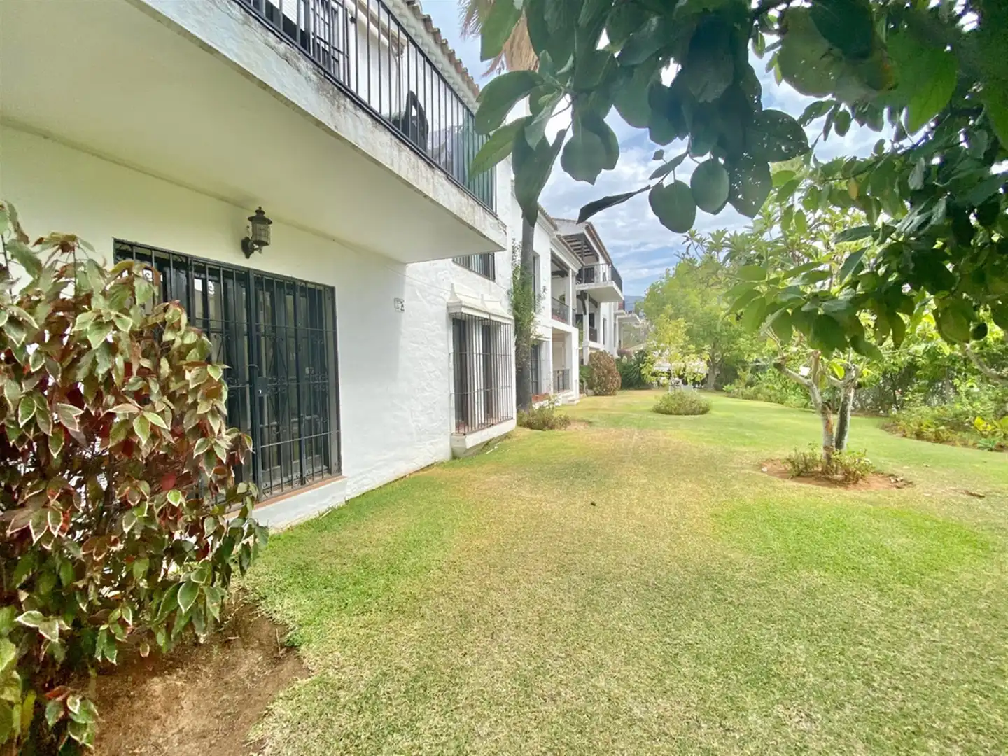 Jardín de Apartamento en venta en Marbella con Aire acondicionado