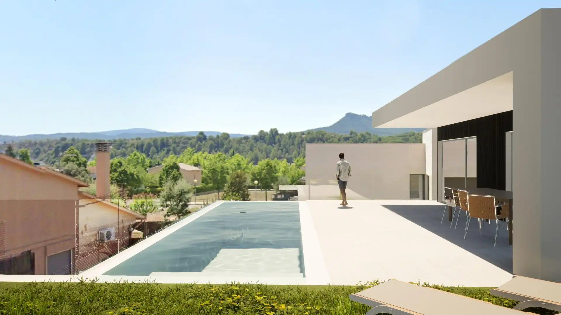 Garden of Houses for sale in Igualada  with Private garden and Terrace