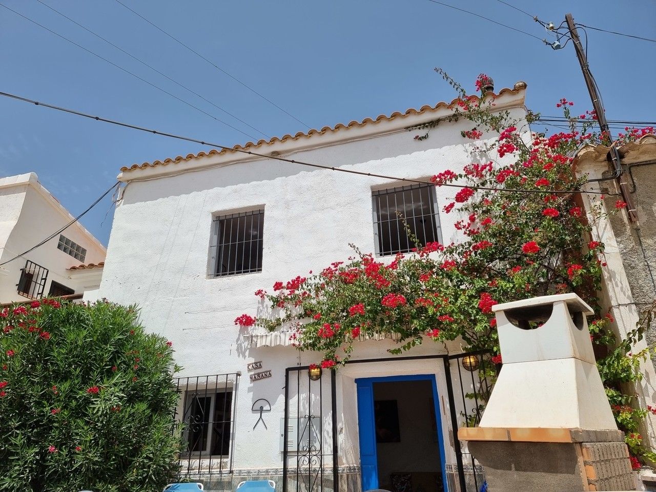 Vista exterior de Finca rústica en venda en Sorbas amb Terrassa i Piscina