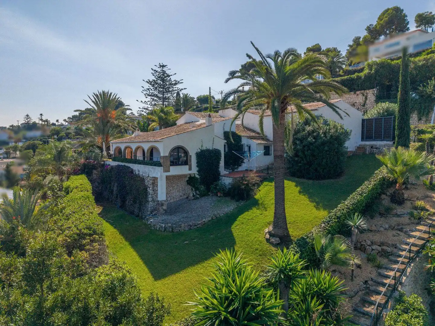 Exterior view of Houses for sale in Jávea / Xàbia  with Private garden, Terrace and Swimming Pool