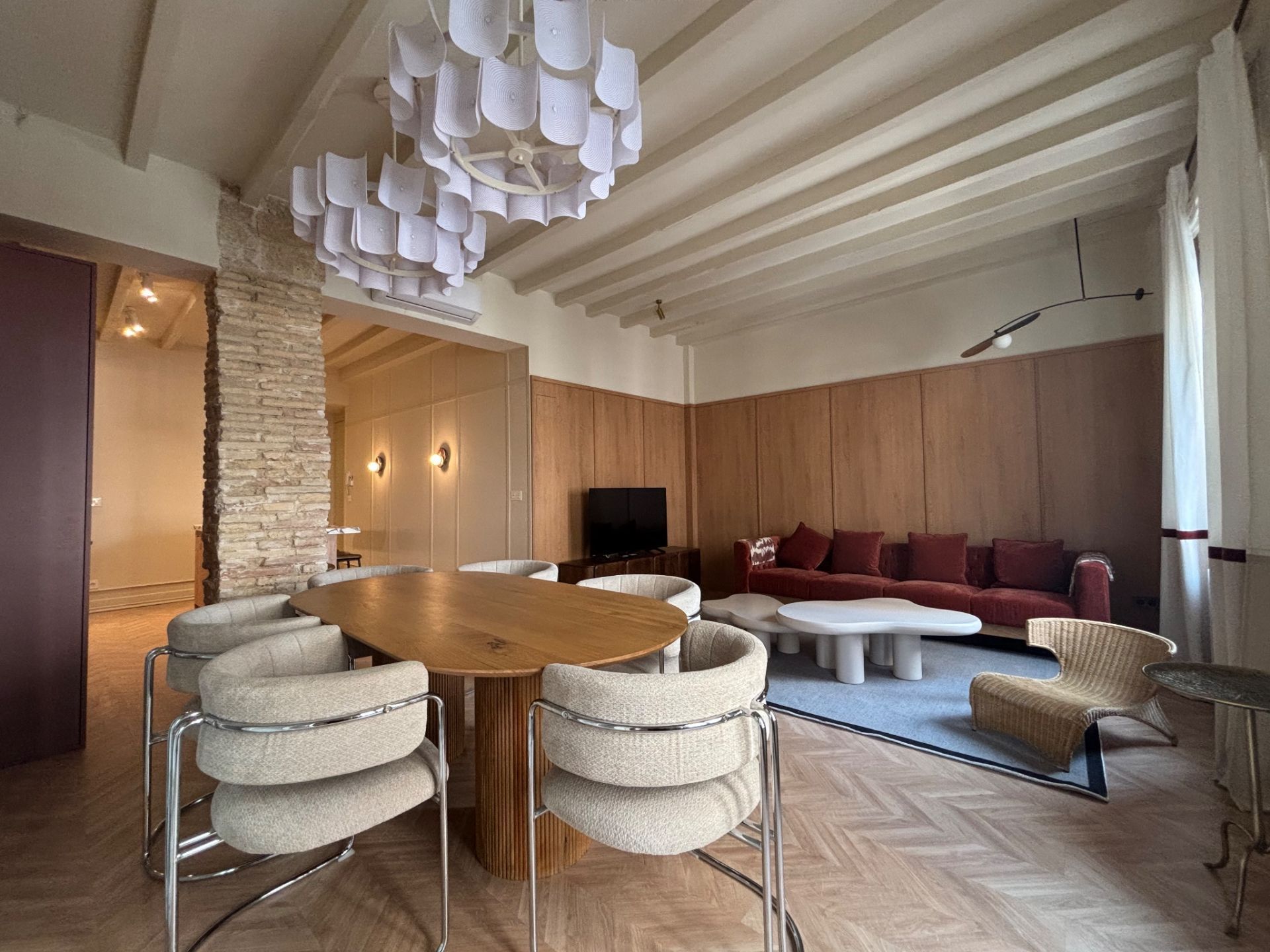 Sala d'estar de Pis en venda en  Zaragoza Capital amb Aire condicionat i Calefacció