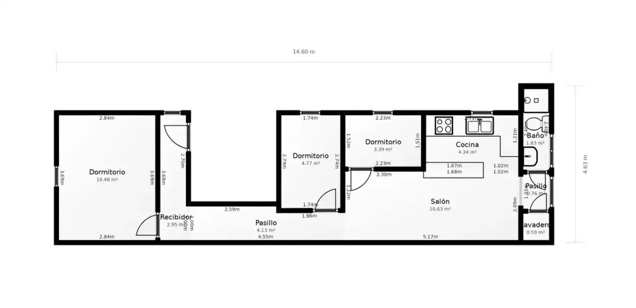 Penthouse for sale in Carrer de Trinxant, imagen 18