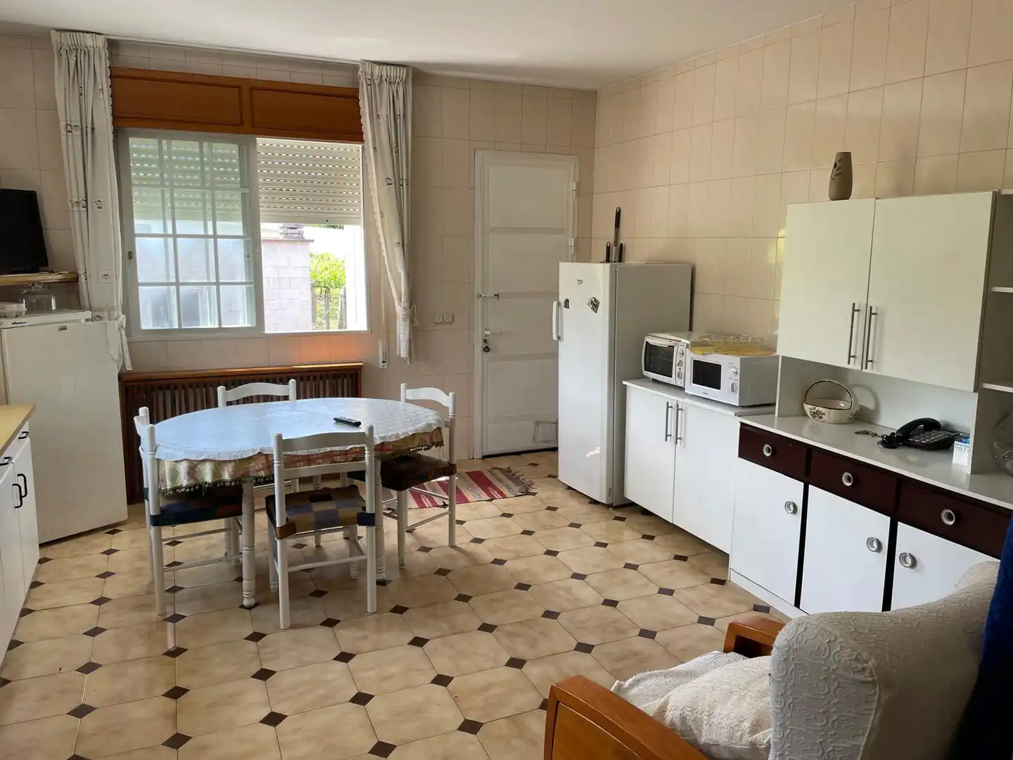 Cocina de Casa o chalet en venta en Meis con Calefacción, Parquet y Terraza