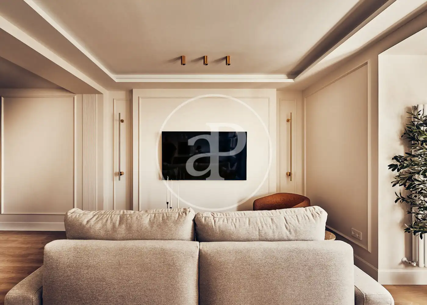 Living room of Flat for sale in Madrid  with Air Conditioner, Heating and Terrace