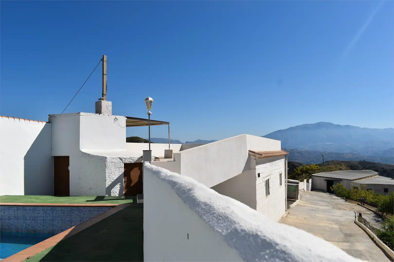 Exterior view of Country homes for sale in Iznate  with Air Conditioner, Private garden and Terrace