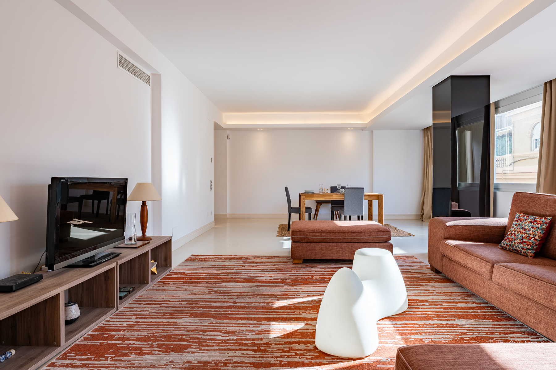 Living room of Apartment for sale in Málaga Capital  with Air Conditioner, Heating and Terrace