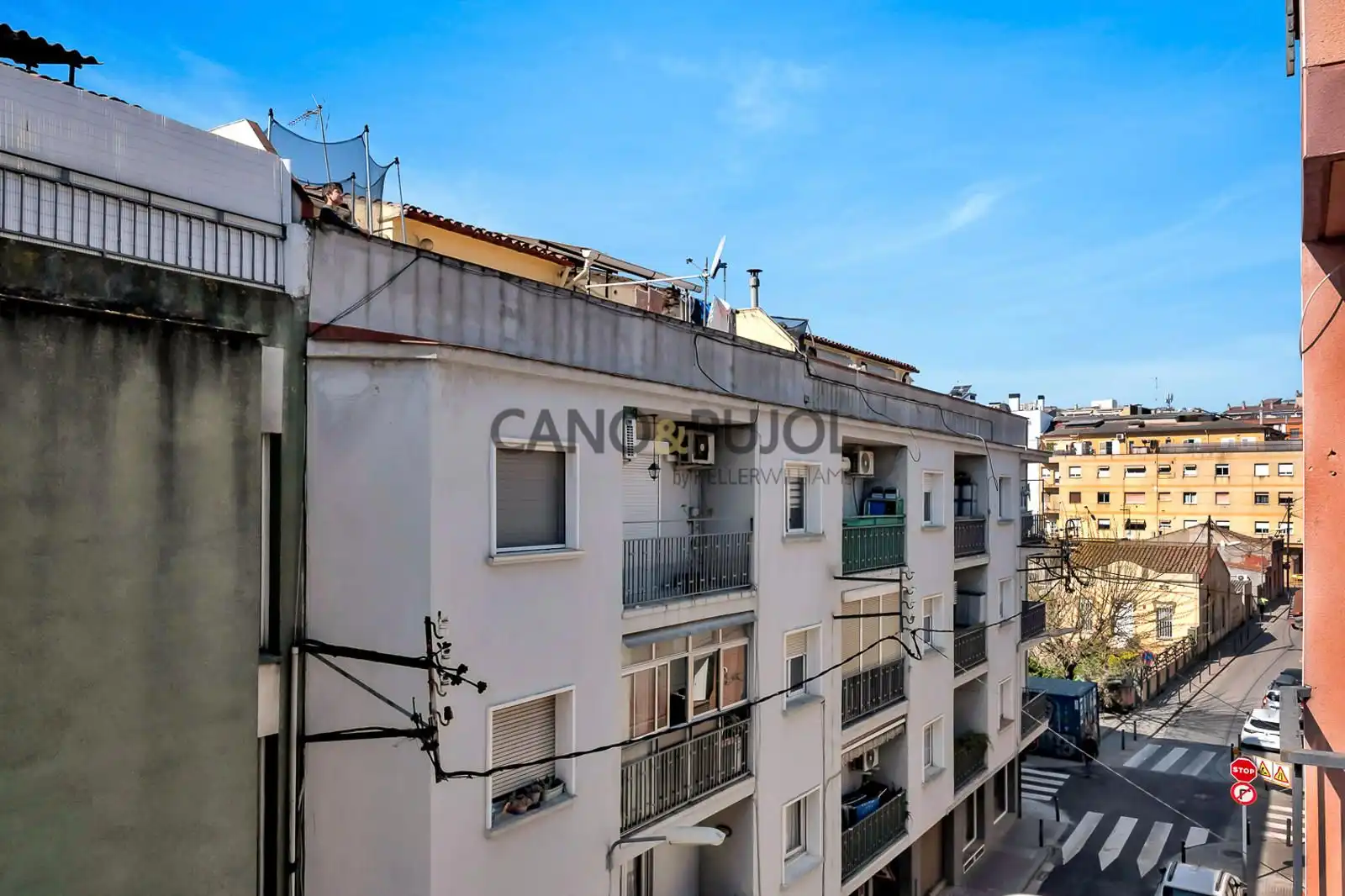 Vista exterior de Pis en venda en Mollet del Vallès amb Aire condicionat, Calefacció i Terrassa