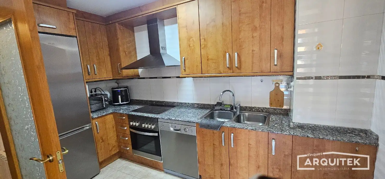 Kitchen of Apartments for sale in Lleida  with Air Conditioner, Heating and Parquet flooring