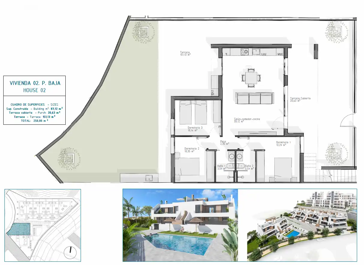 Bungalow with terrace for sale in Las Salinas, imagen 13