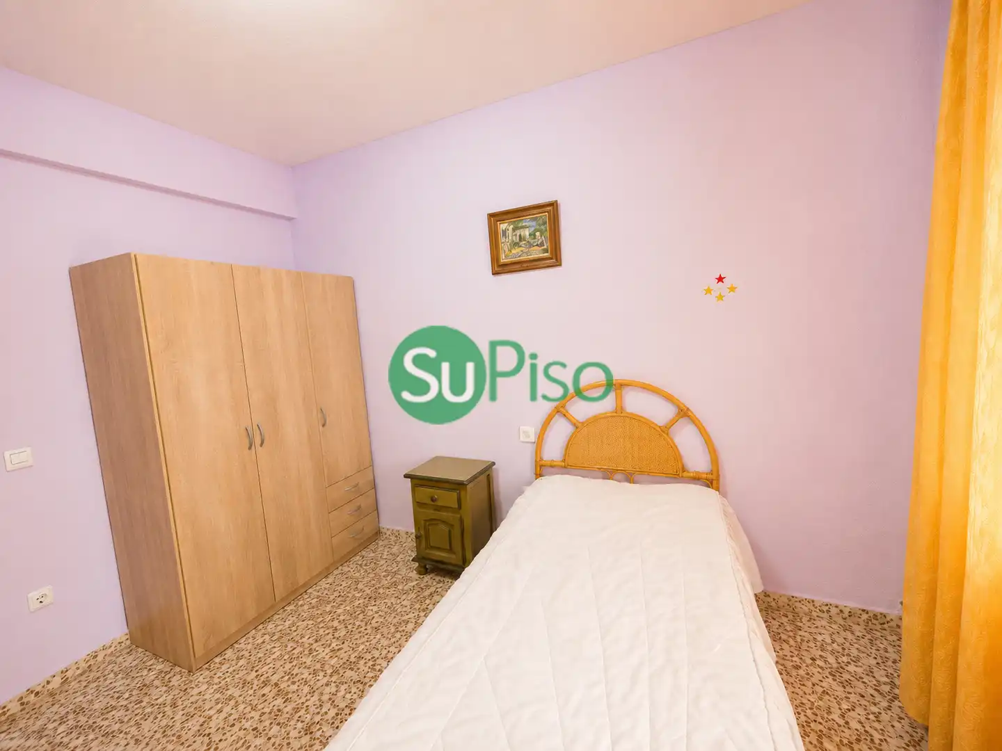 Schlafzimmer von Wohnung zum Verkauf in Borox mit Heizung, Terrasse und Möbliert
