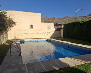 Swimming pool of Flat for sale in Roquetas de Mar