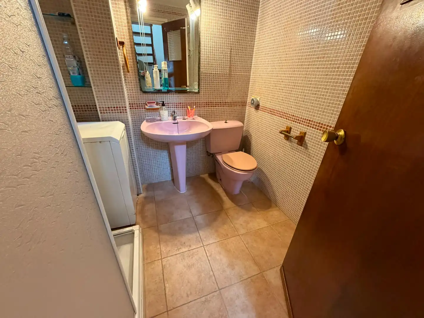Badezimmer von Einfamilien-Reihenhaus zur Miete in La Manga del Mar Menor mit Privatgarten, Terrasse und Möbliert